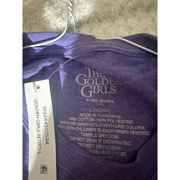 The Golden Girls Retro Graphic Tee Purple Size L - Picture 3 of 4